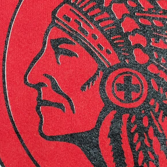 Vintage 80s East High Scarlets Sweatshirt M/L 20x23 Cropped - Picture 4 of 12